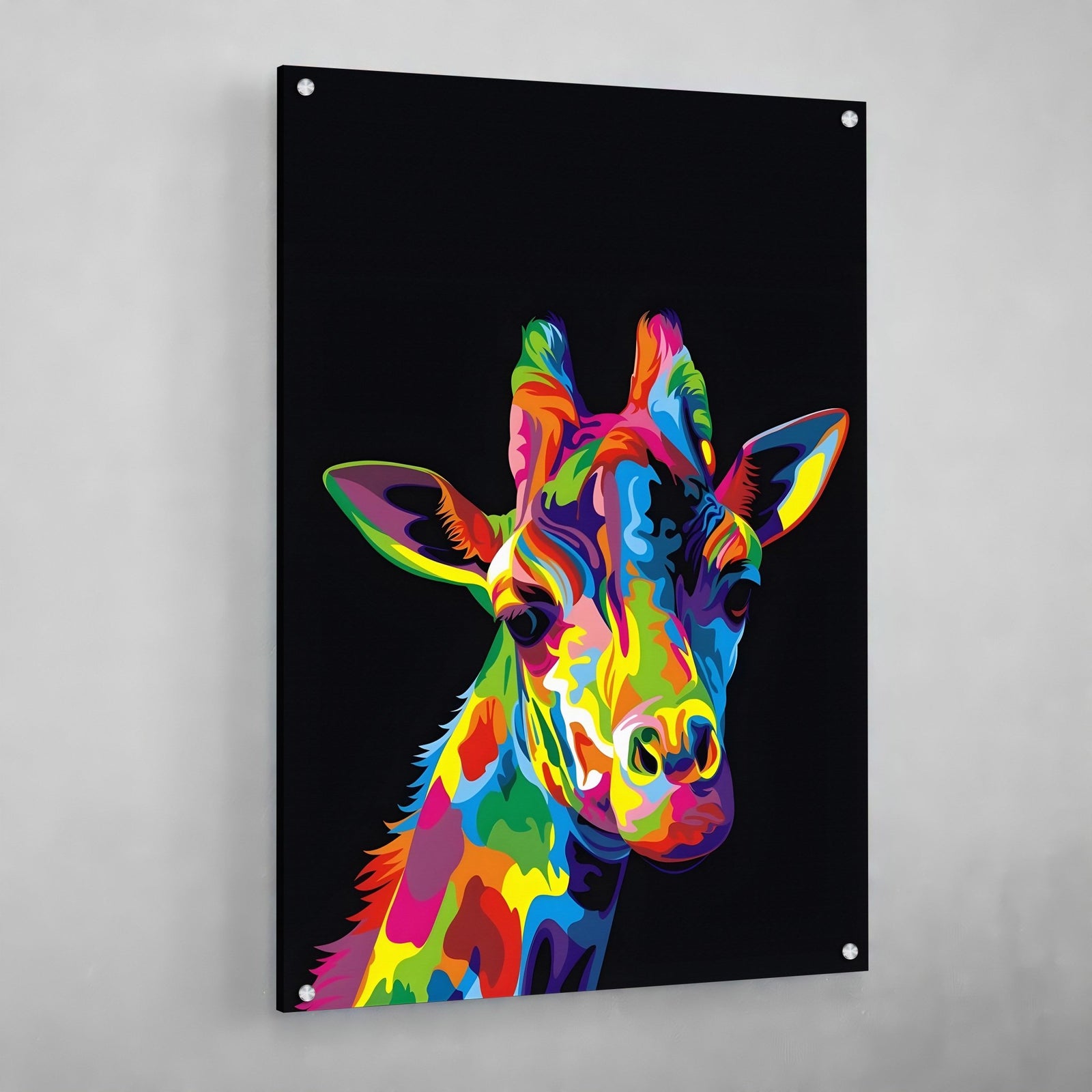 Tableau Girafe Pop Art - The Art Avenue