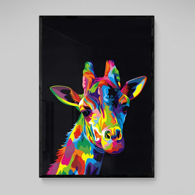 Tableau Girafe Pop Art - The Art Avenue