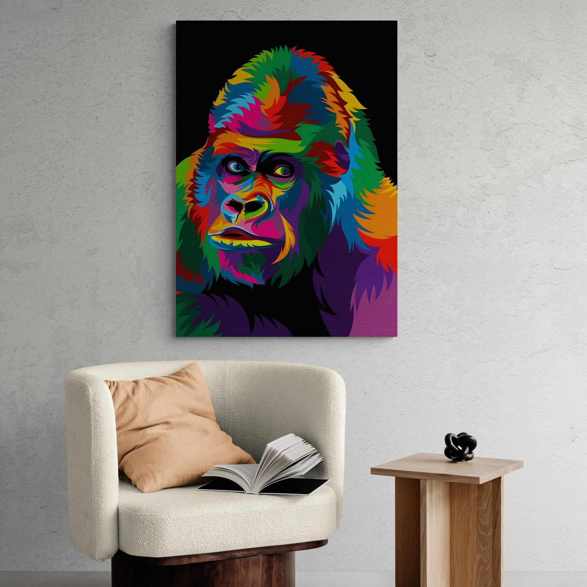 Tableau Gorille Pop Art - The Art Avenue