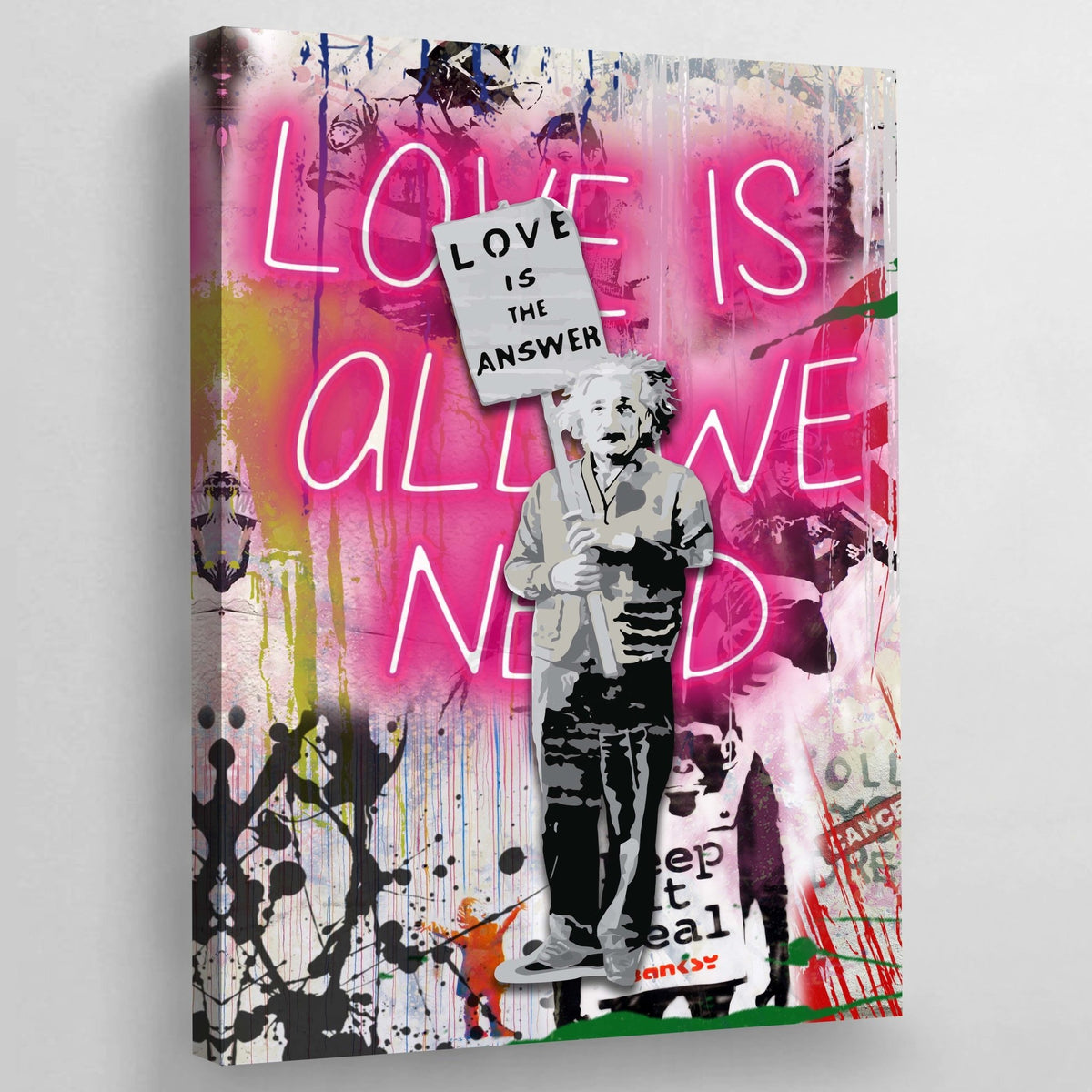 Tableau Graffiti Banksy - The Art Avenue