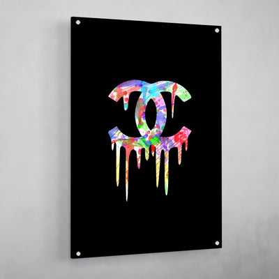 Tableau Graffiti Chanel - The Art Avenue