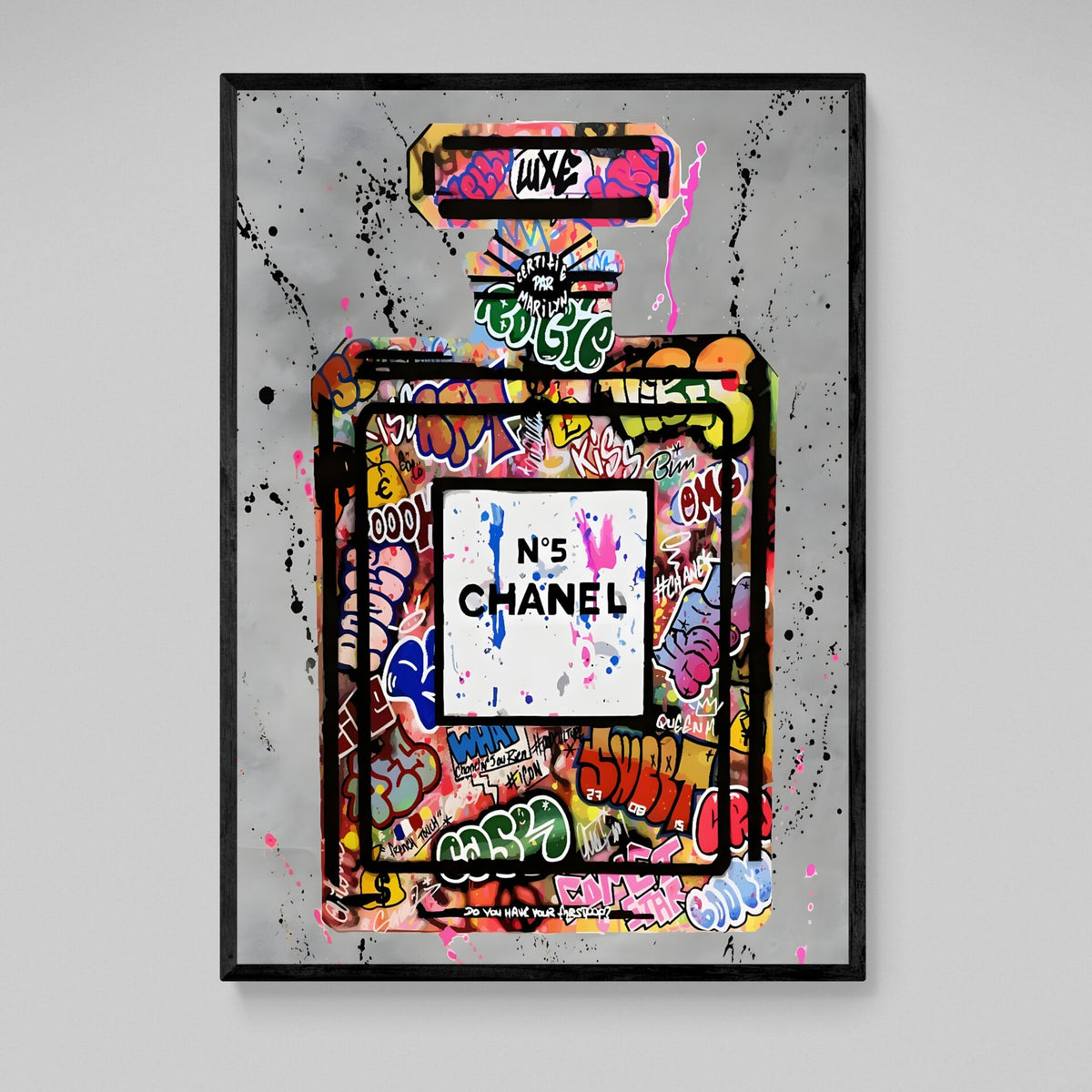 Tableau Chanel Street Art