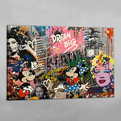 Tableau Graffitis Street Art - The Art Avenue
