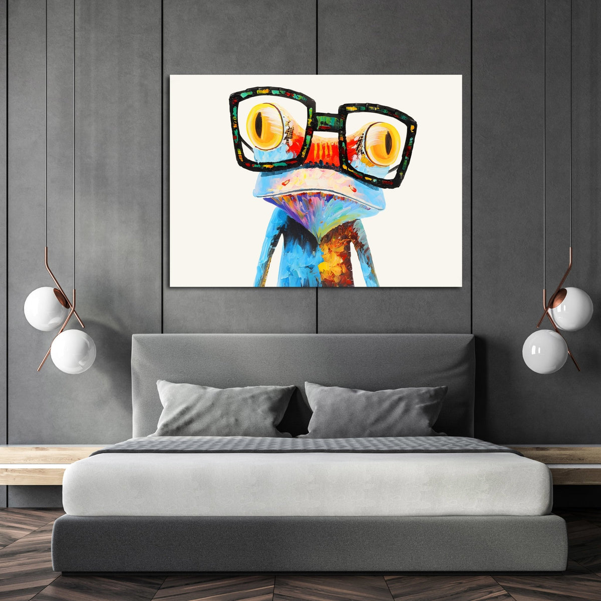 Tableau Grenouille Pop Art - The Art Avenue