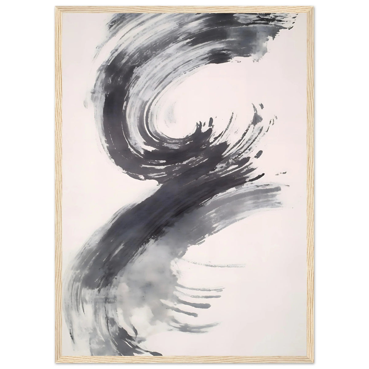 Tableau Gris Abstrait - The Art Avenue