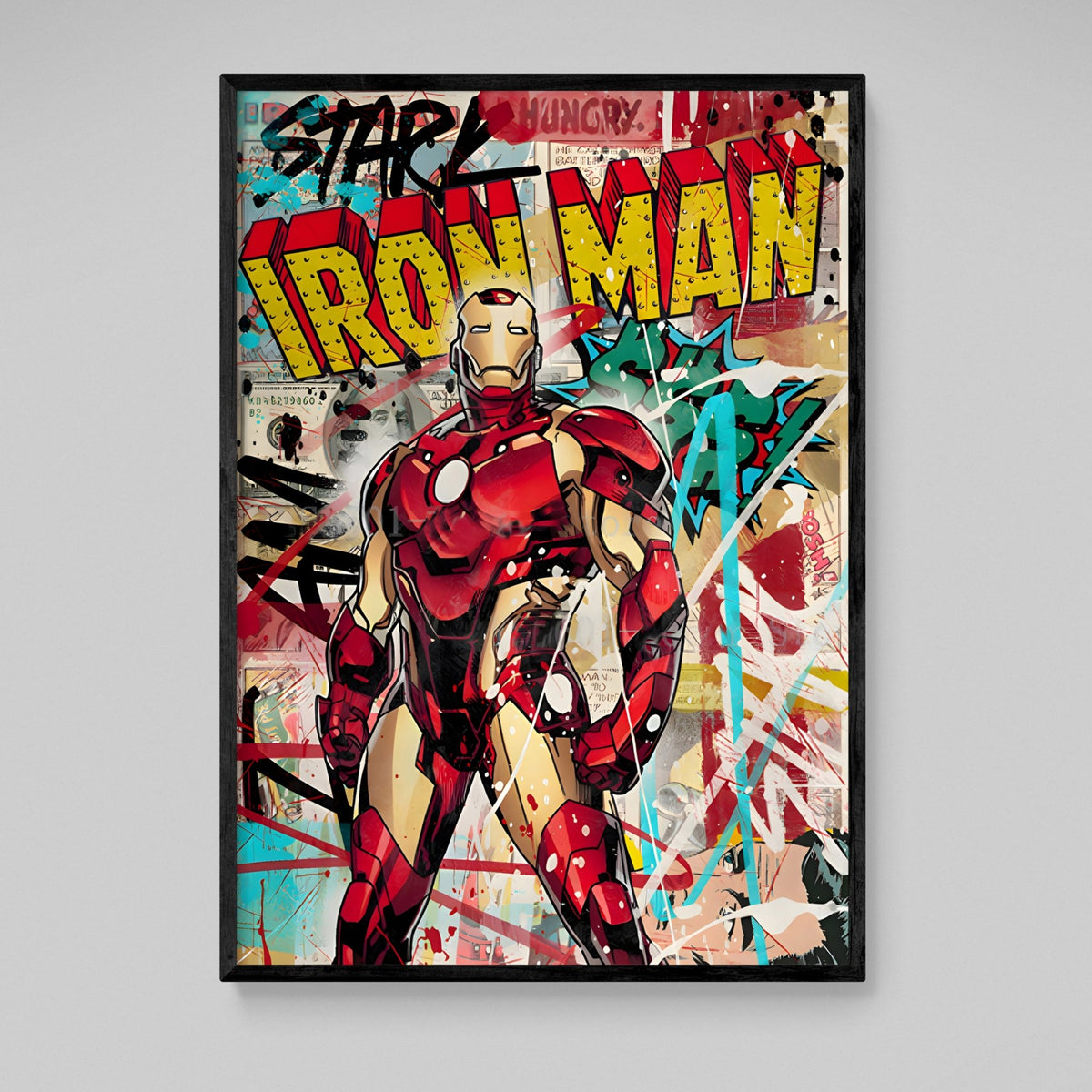 Tableau Iron Man - The Art Avenue