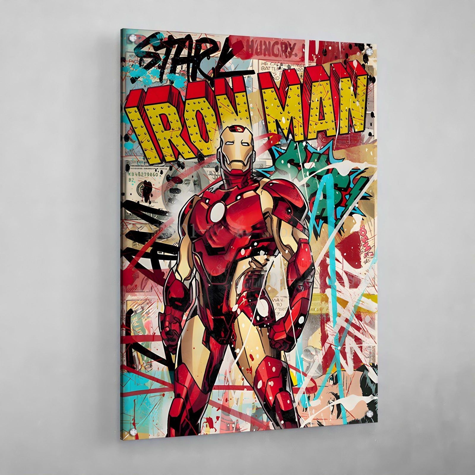 Tableau Iron Man - The Art Avenue