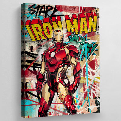 Tableau Iron Man - The Art Avenue