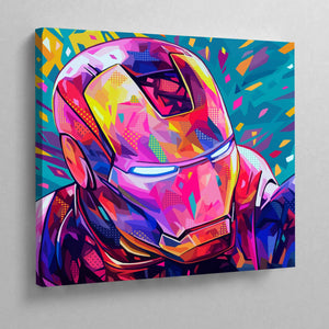 Tableau Iron Man Pop Art - The Art Avenue