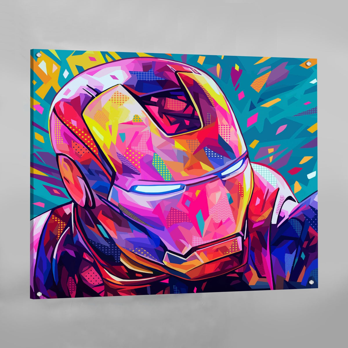 Tableau Iron Man Pop Art - The Art Avenue