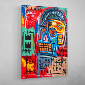 Tableau Jean Michel Basquiat Africain - The Art Avenue