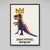 Tableau Jean Michel Basquiat Dinosaure - The Art Avenue