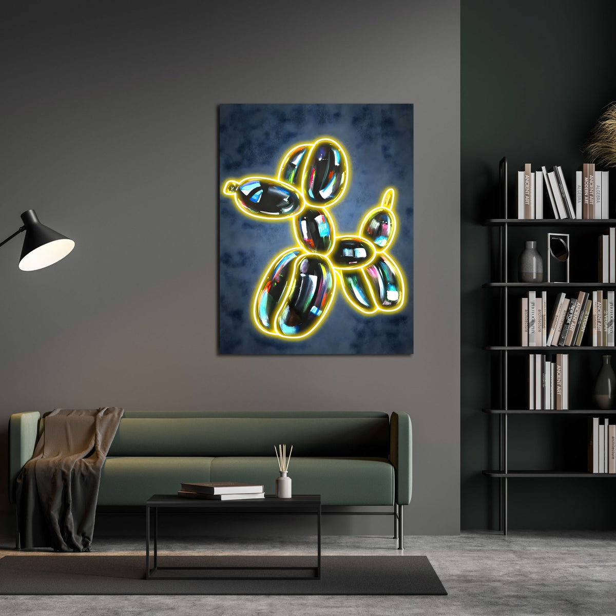 Tableau Jeff Koons - The Art Avenue