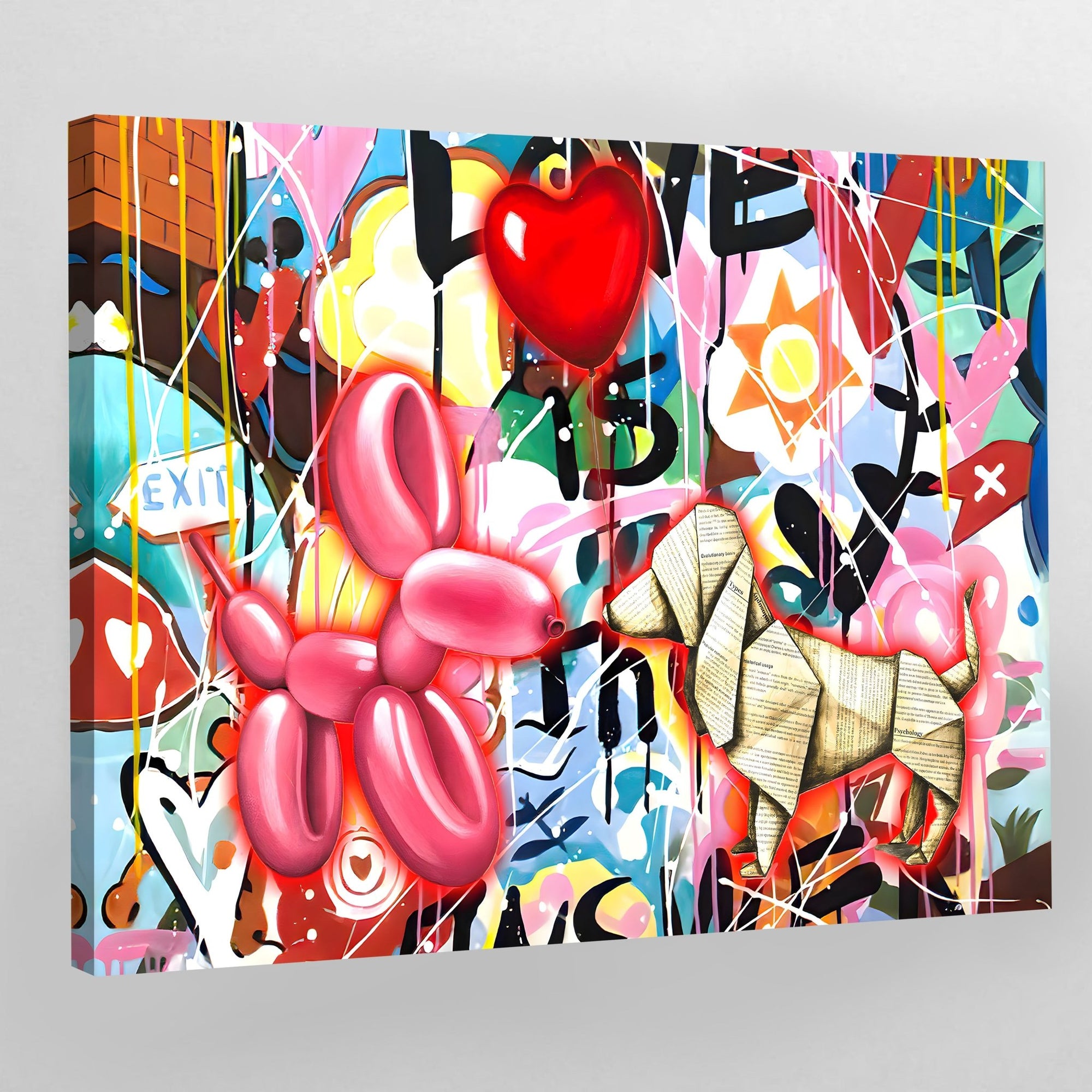 Tableau Jeff Koons Pop Art - The Art Avenue