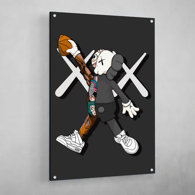 Tableau Jordan Kaws - The Art Avenue