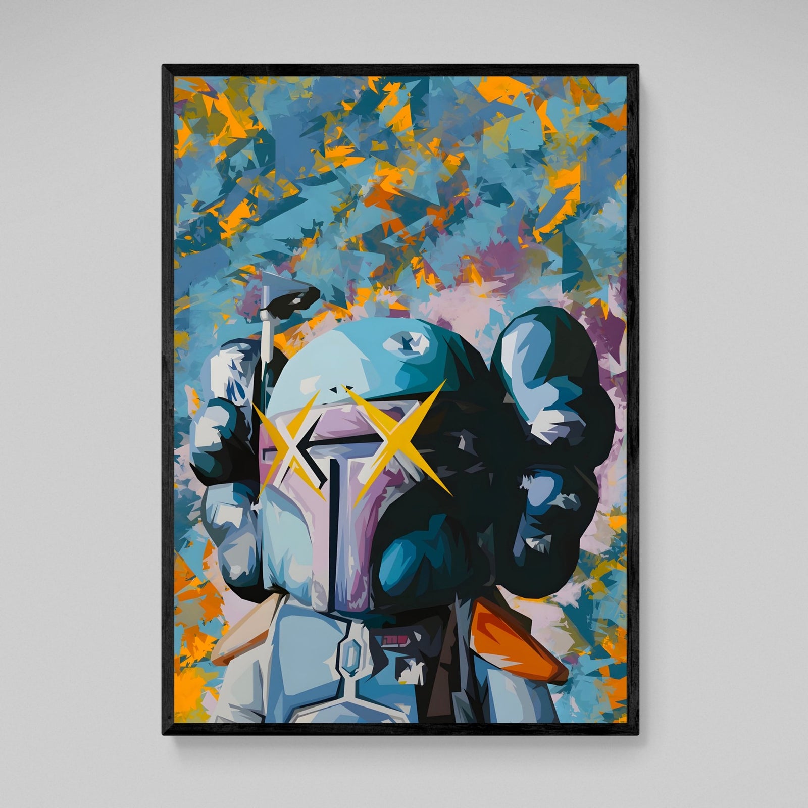 Tableau Kaws Boba Fett - The Art Avenue