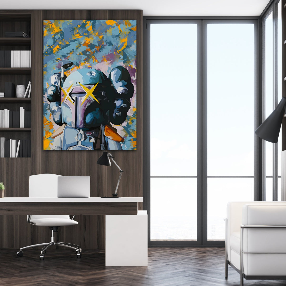 Tableau Kaws Boba Fett - The Art Avenue