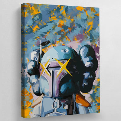 Tableau Kaws Boba Fett - The Art Avenue