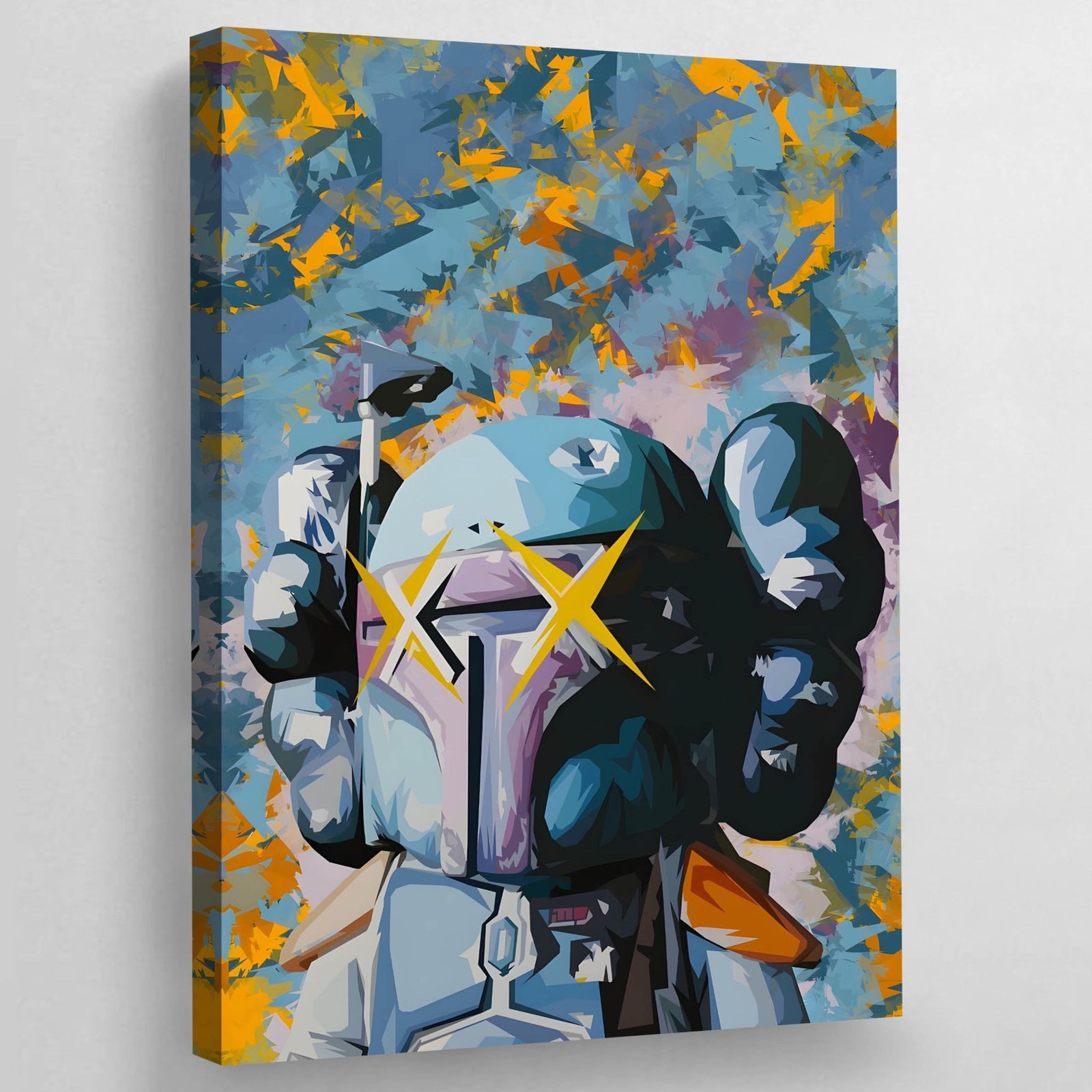 Tableau Kaws Boba Fett - The Art Avenue
