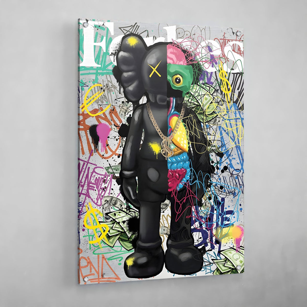 Tableau Kaws Forbes - The Art Avenue
