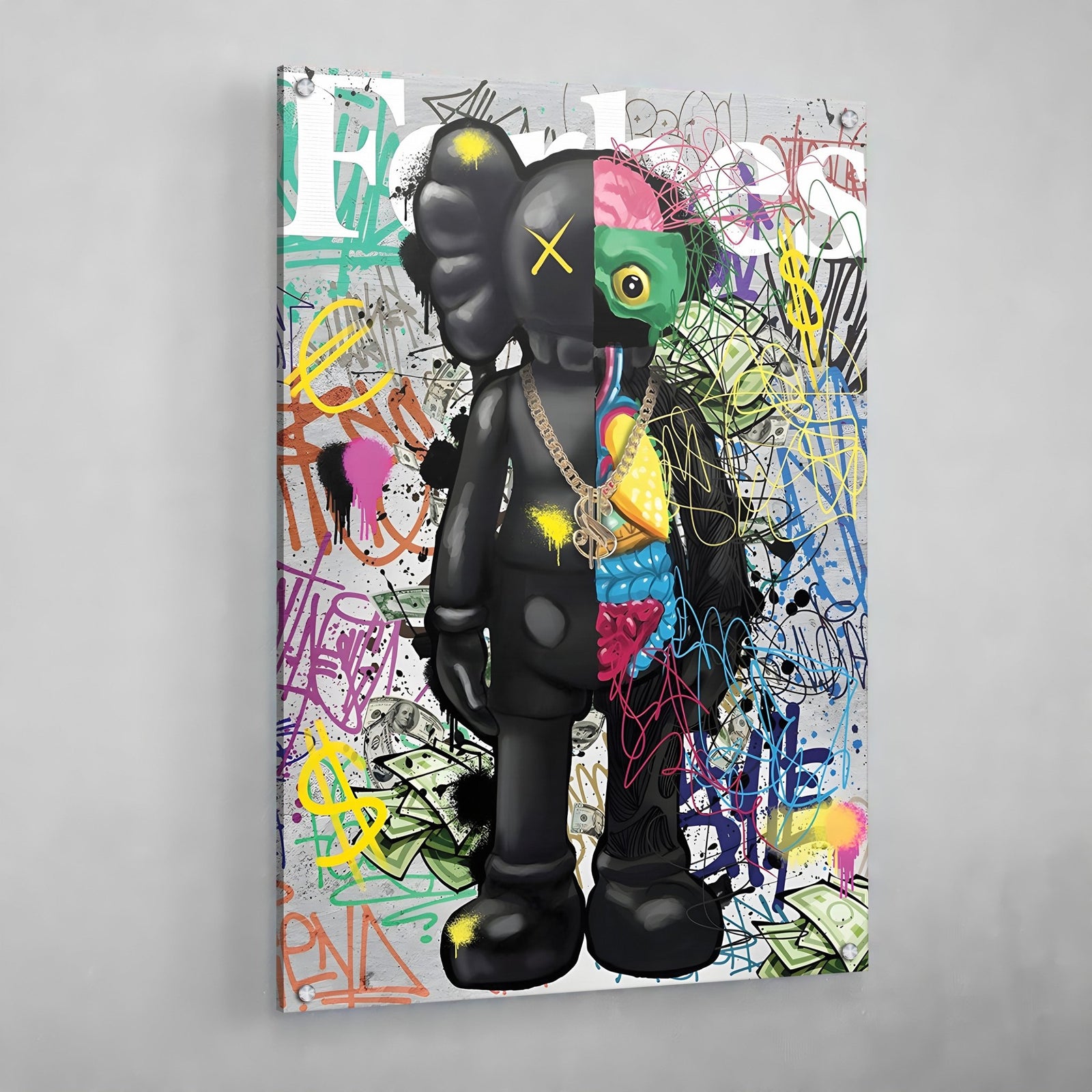 Tableau Kaws Forbes - The Art Avenue