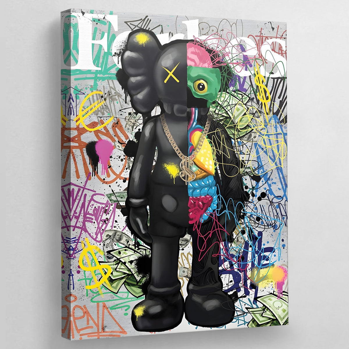 Tableau Kaws Forbes - The Art Avenue