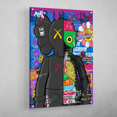 Tableau Kaws Graffitis - The Art Avenue
