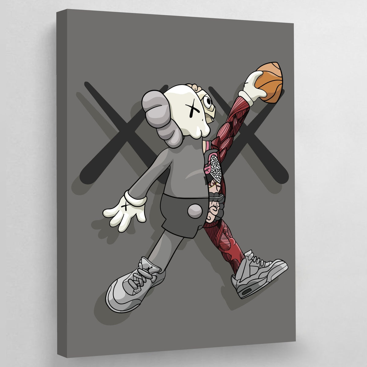 Tableau Kaws Jordan - The Art Avenue