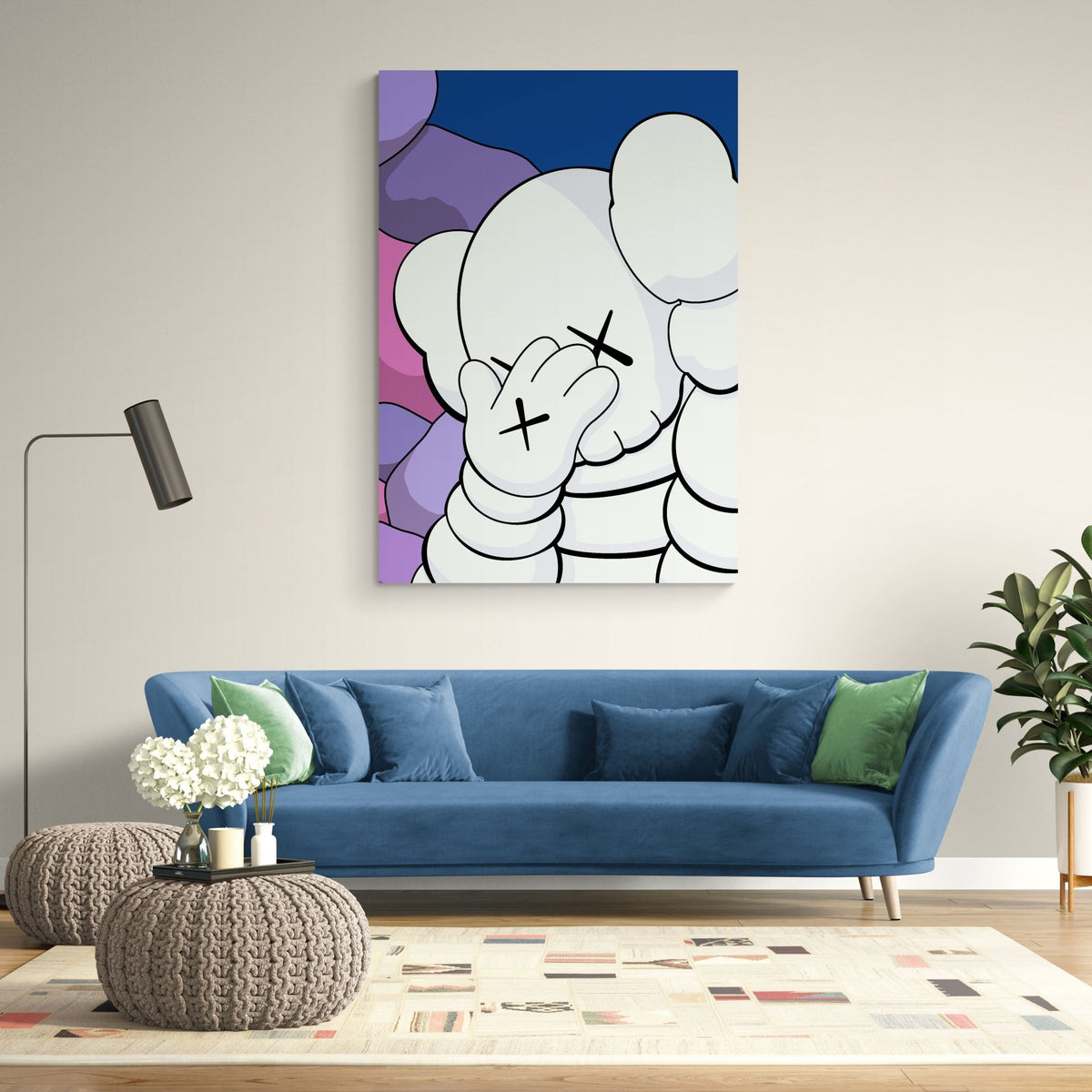 Tableau Kaws Michelin - The Art Avenue