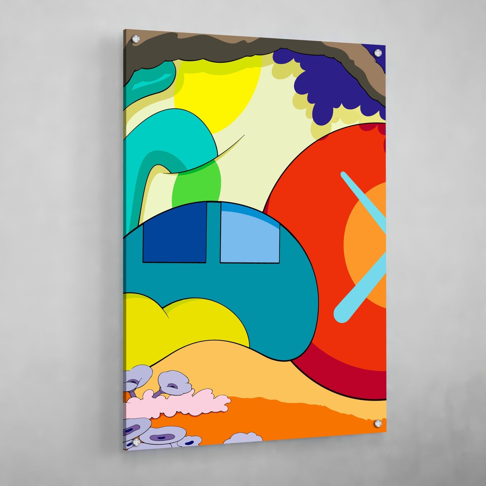 Tableau Kaws Peinture - The Art Avenue