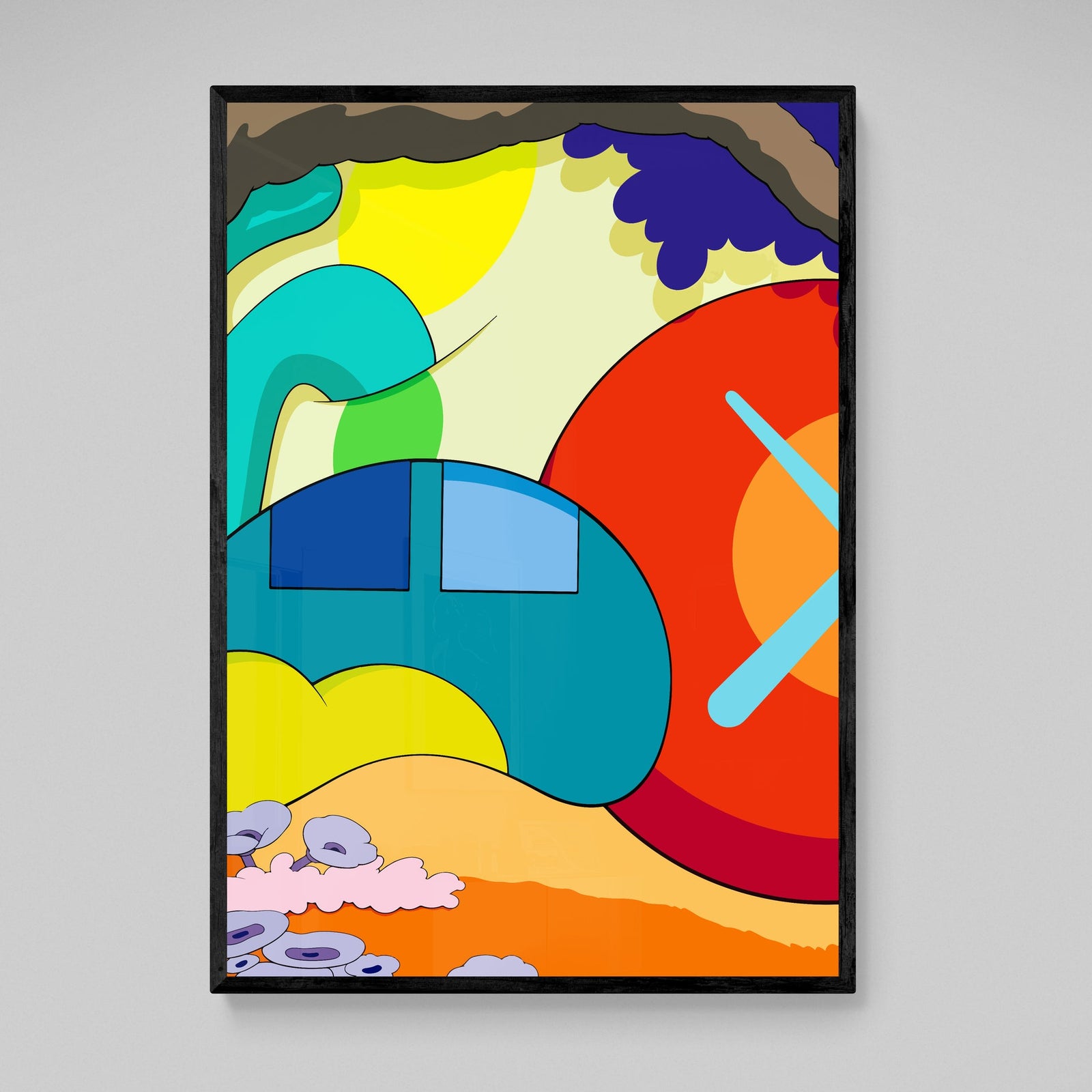 Tableau Kaws Peinture - The Art Avenue