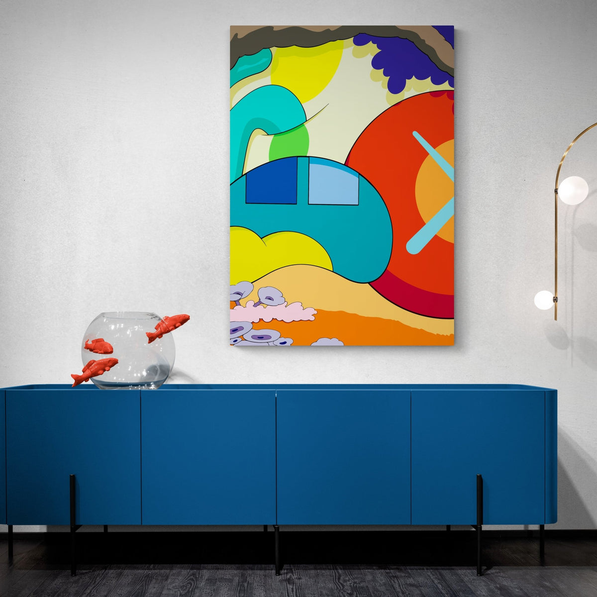 Tableau Kaws Peinture - The Art Avenue