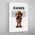 Tableau Kaws Pinocchio Bois - The Art Avenue