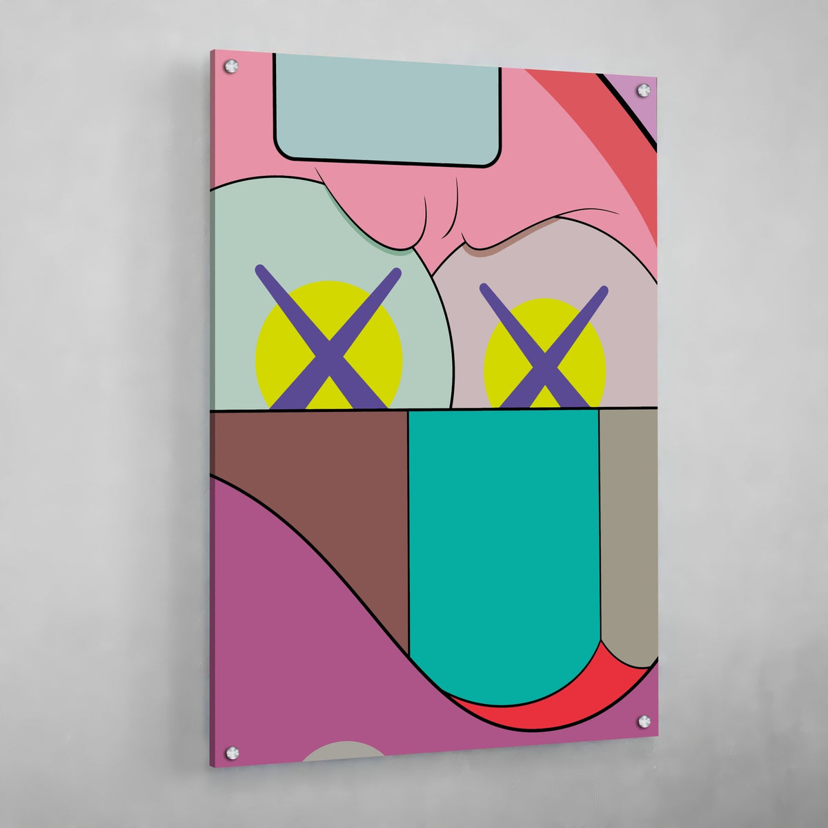 Tableau Kaws Pop Art - The Art Avenue