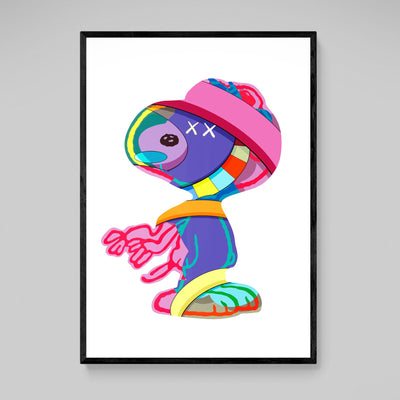 Tableau Kaws Snoopy - The Art Avenue