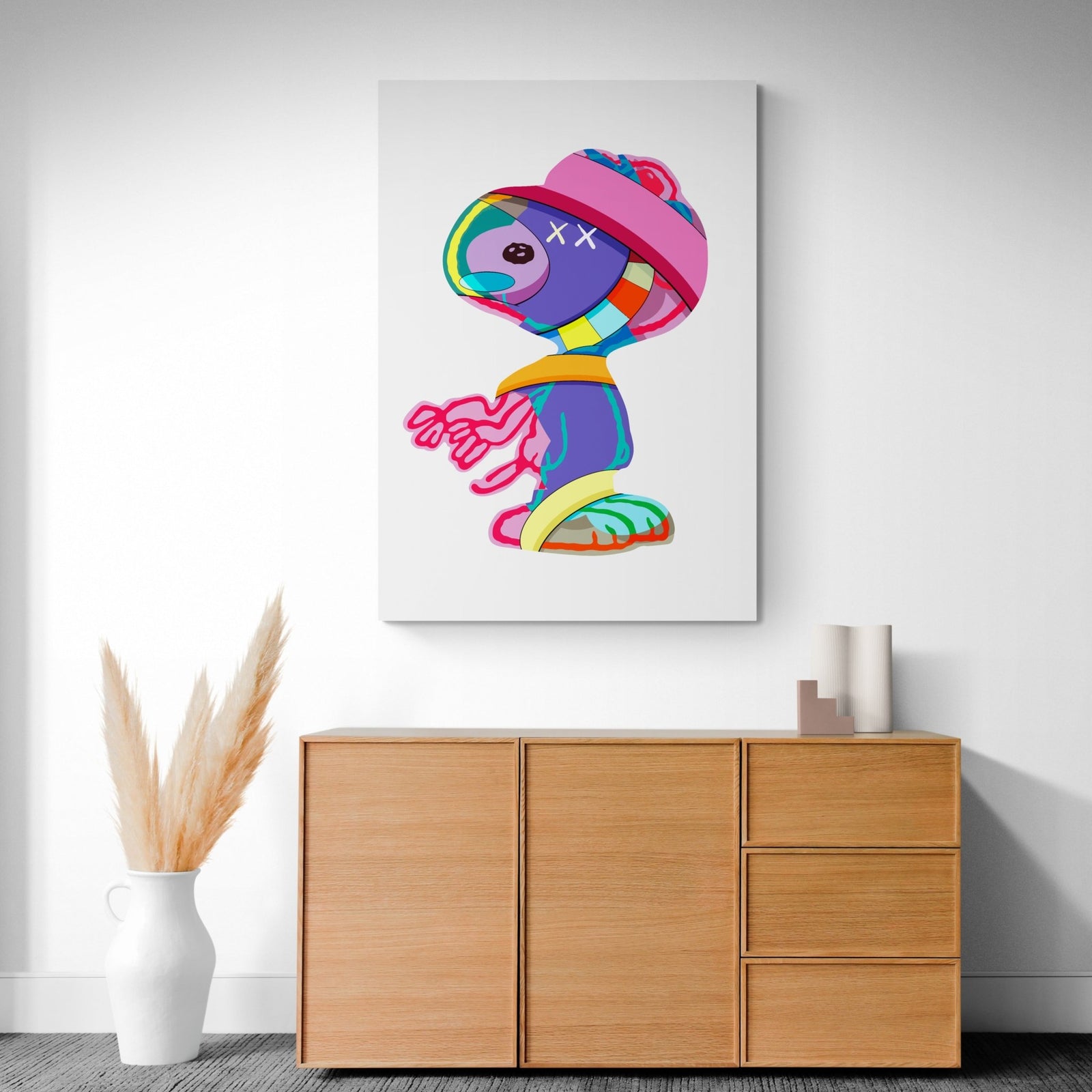 Tableau Kaws Snoopy - The Art Avenue