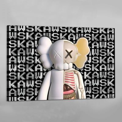 Tableau Kaws Squelette - The Art Avenue