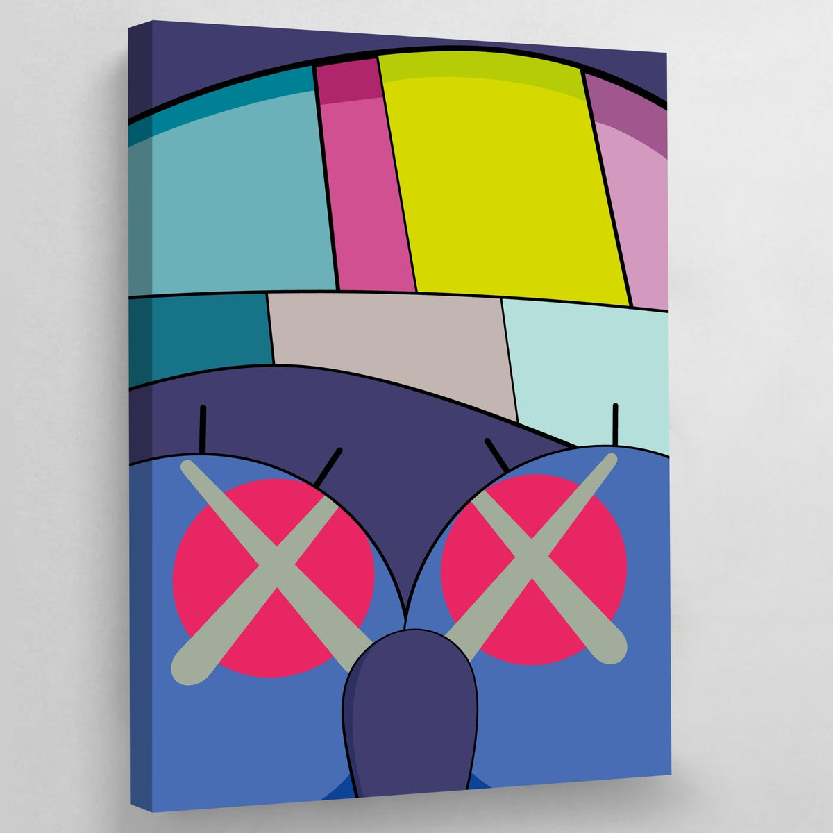 Tableau Kaws Street Art - The Art Avenue