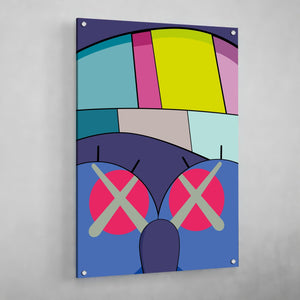 Tableau Kaws Street Art - The Art Avenue