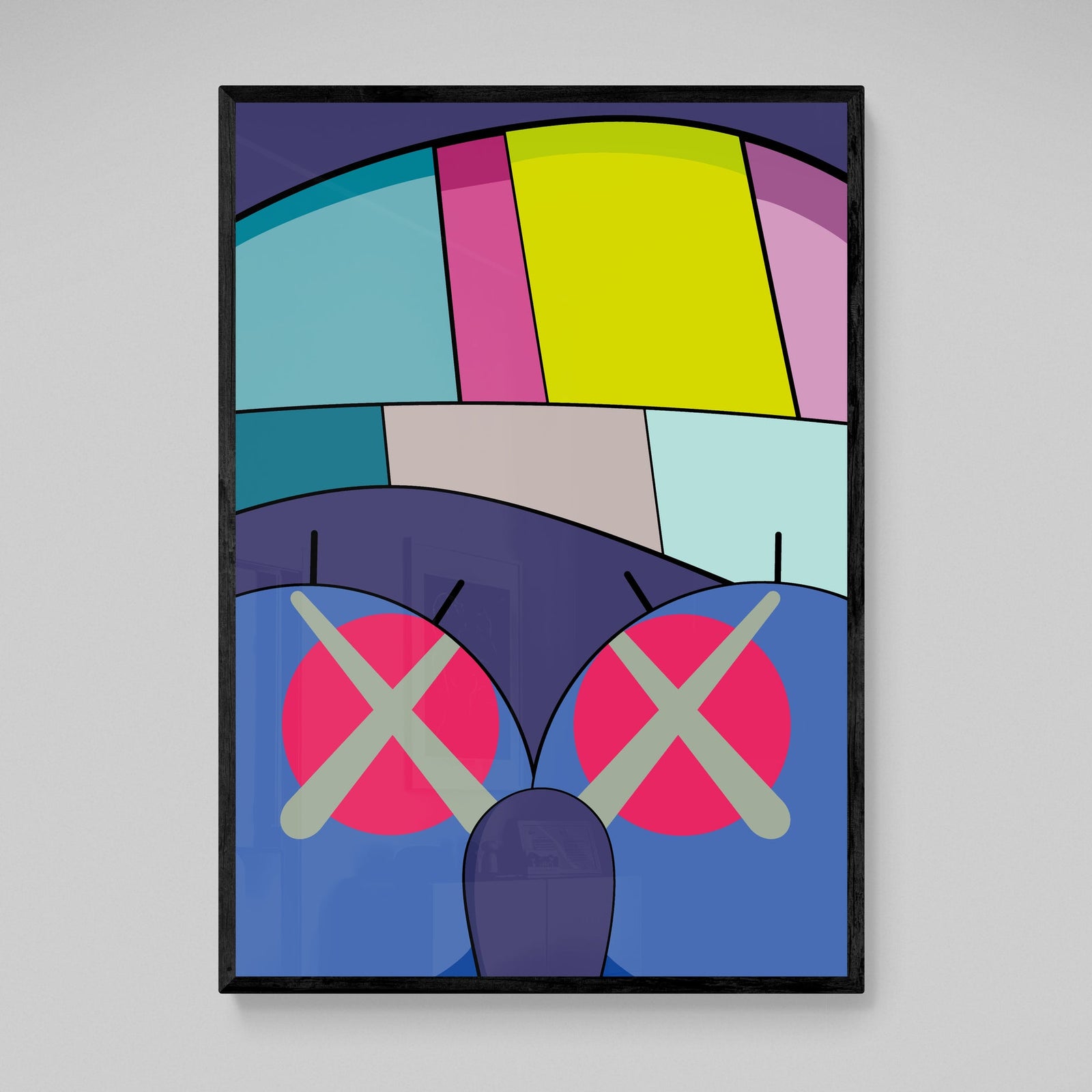 Tableau Kaws Street Art - The Art Avenue
