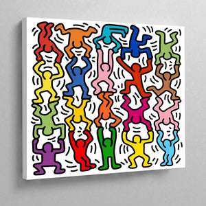 Tableau Keith Haring Pop Art - The Art Avenue