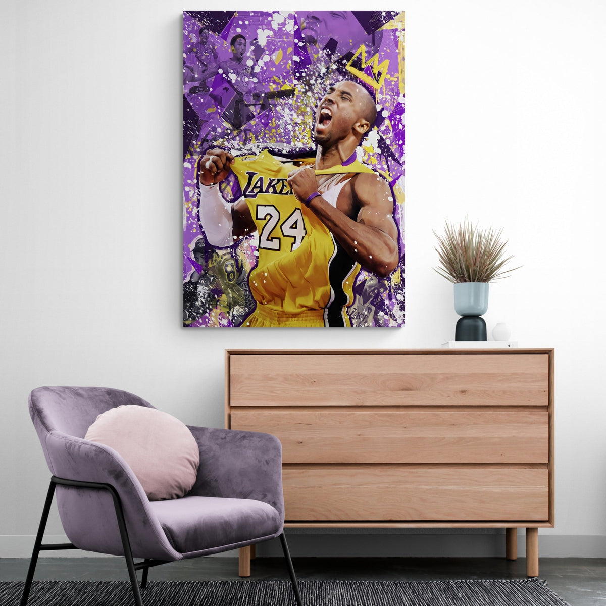 Tableau Kobe Bryant - The Art Avenue