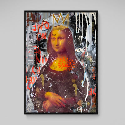 Tableau La Joconde Street Art - The Art Avenue