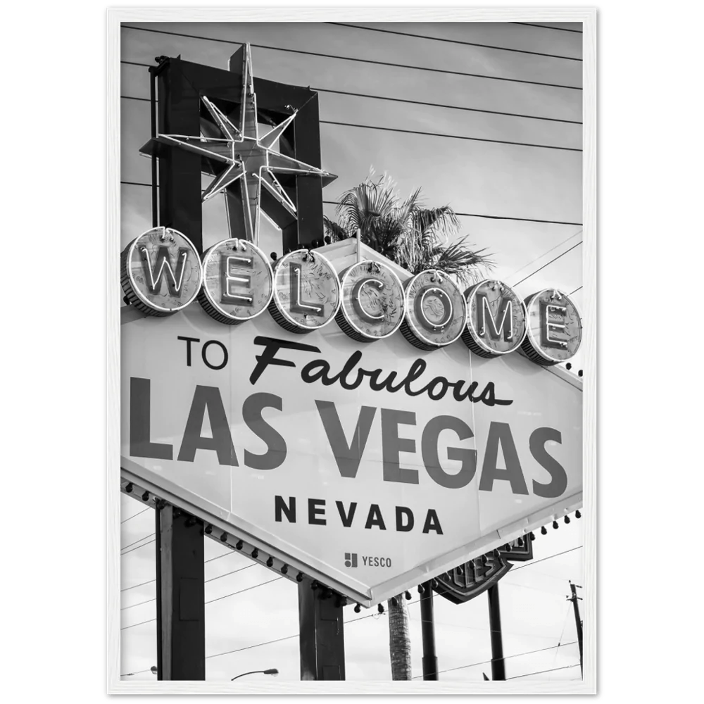 Tableau Las Vegas Vintage - The Art Avenue