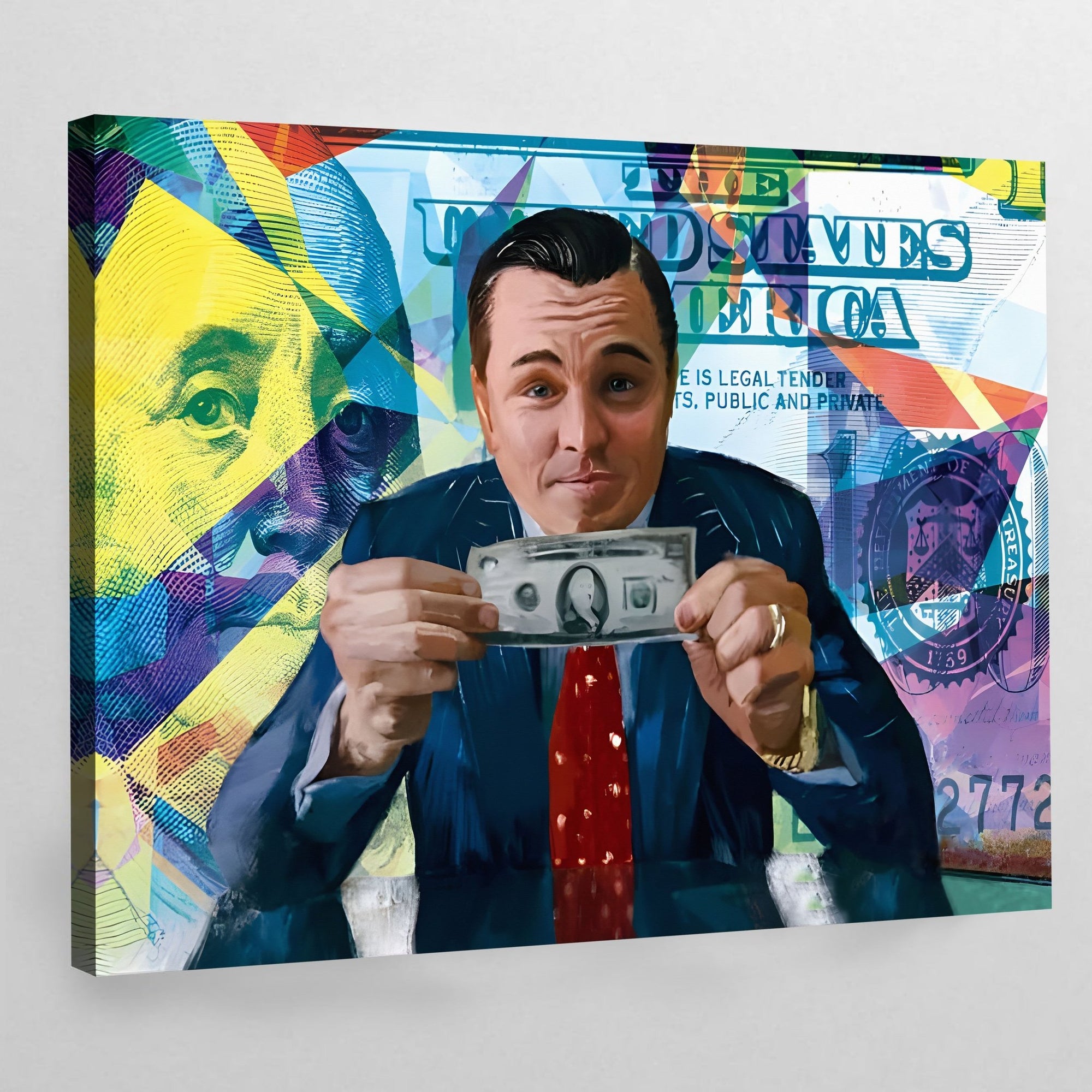 Tableau Le Loup de Wall Street - The Art Avenue