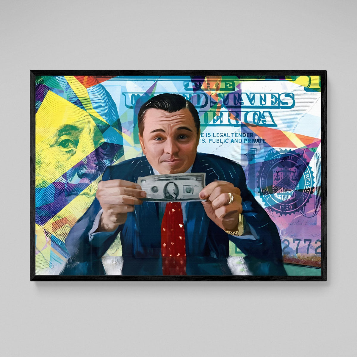 Tableau Le Loup de Wall Street - The Art Avenue