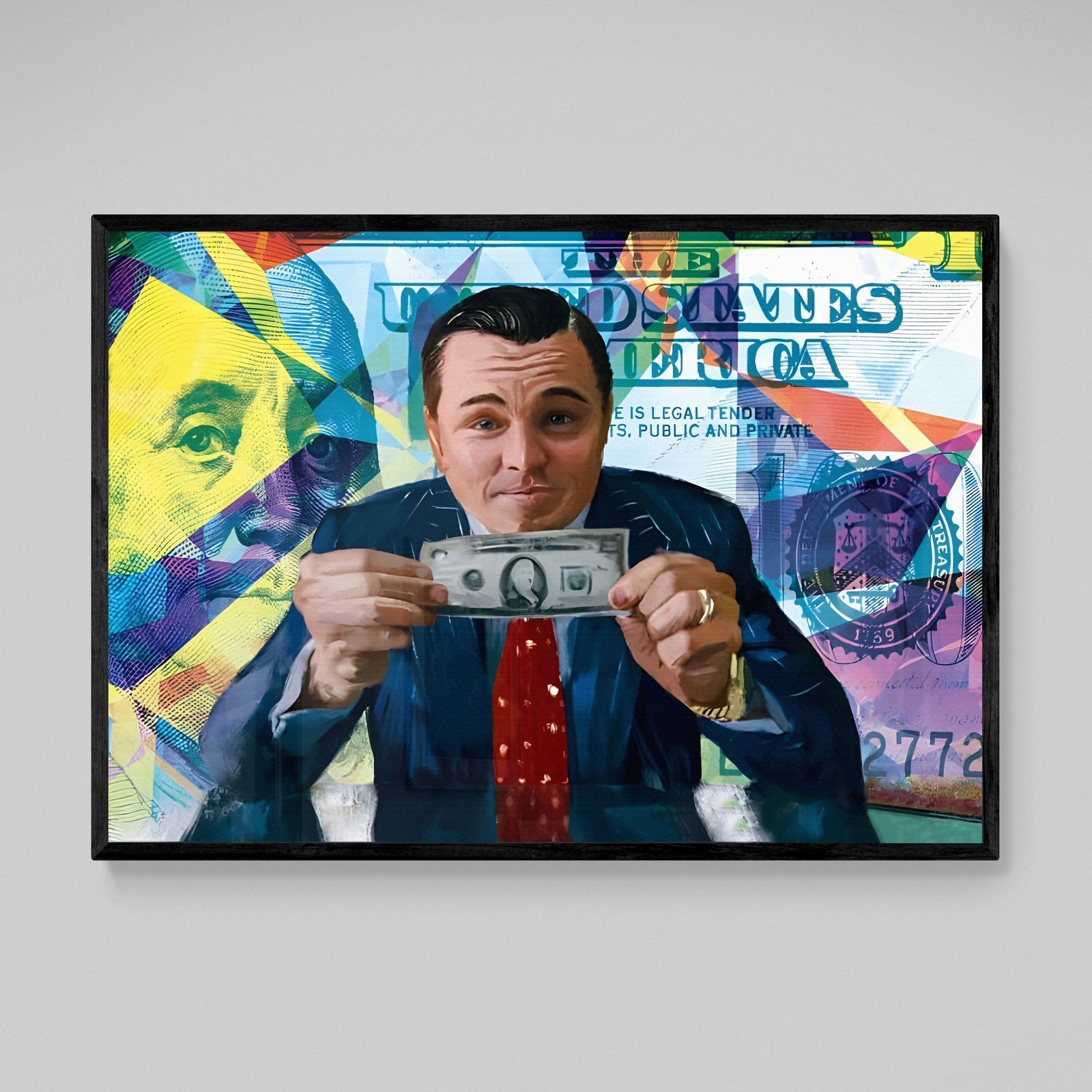 Tableau Le Loup de Wall Street - The Art Avenue