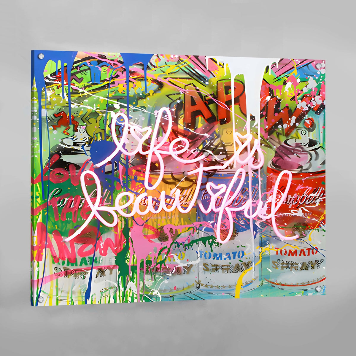 Tableau Life Is Beautiful - The Art Avenue