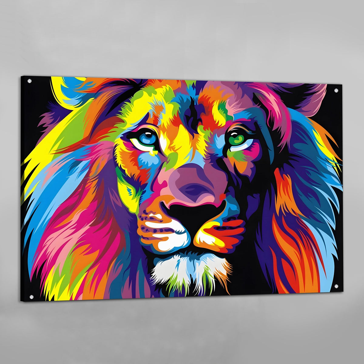 Tableau Lion Pop Art - The Art Avenue