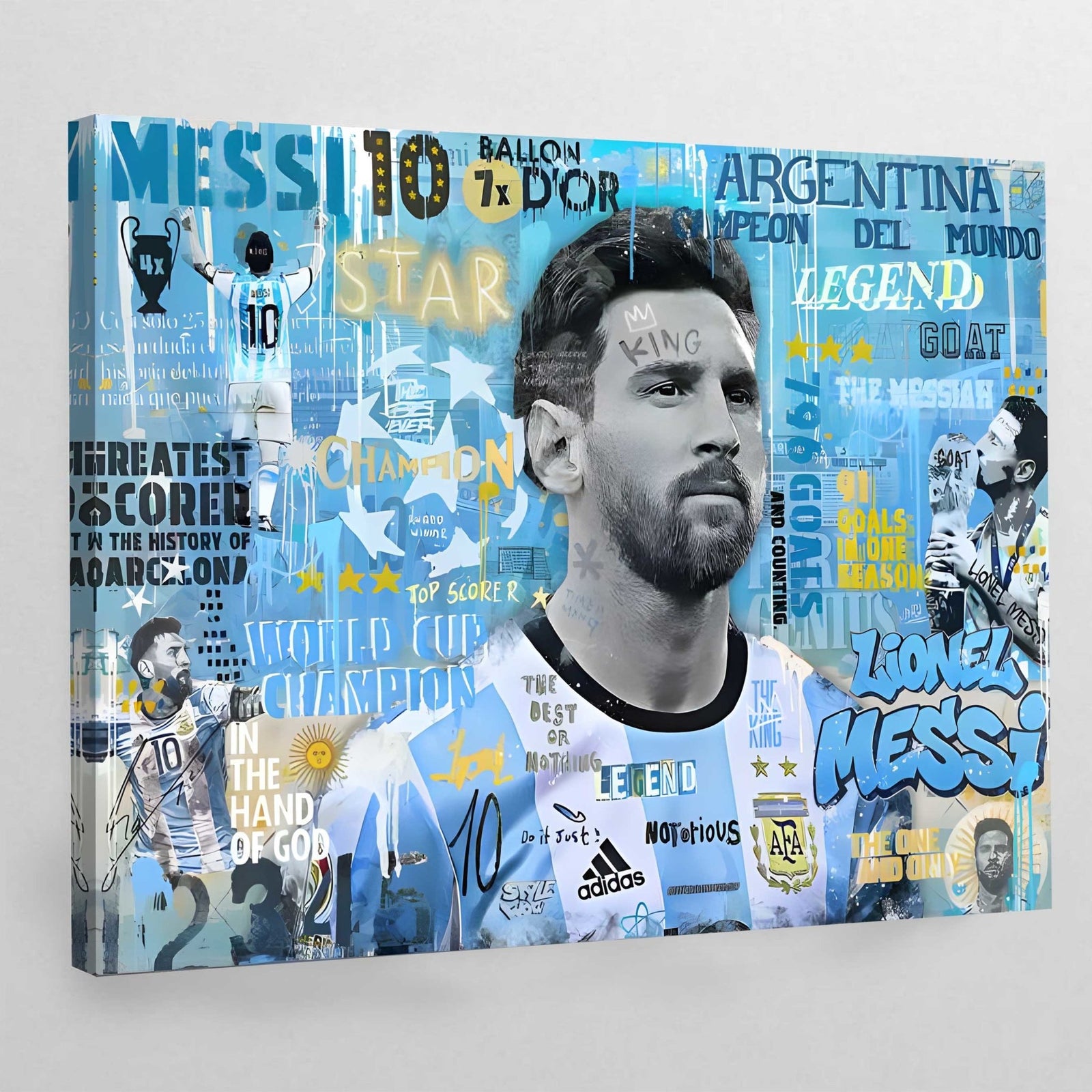 Tableau Lionel Messi - The Art Avenue